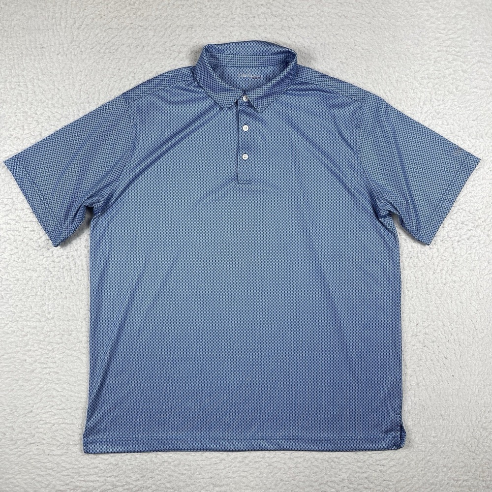 Walter Hagen Polo Shirt Mens XL Blue Casual Travel Vacation‎ Workwear Golf